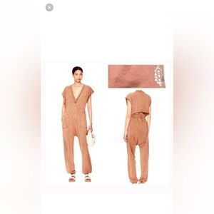 Free people Romper 
Olive green , never worn